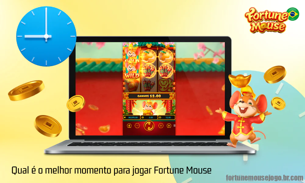 Antes de jogar no slot Fortune Mouse por dinheiro real, os jogadores do Brasil são aconselhados a pesquisar informações sobre o melhor horário para jogar o jogo